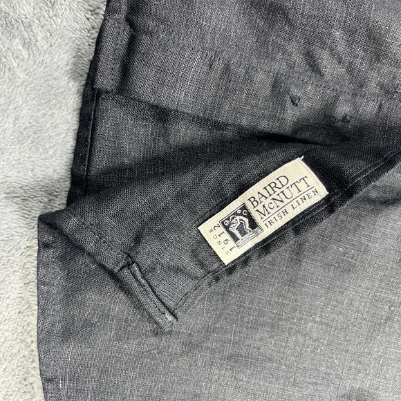 Brooks Brothers Shirt Mens 2XL Regular Solid 100% Linen Long Sleeve Button Down - Picture 4 of 8